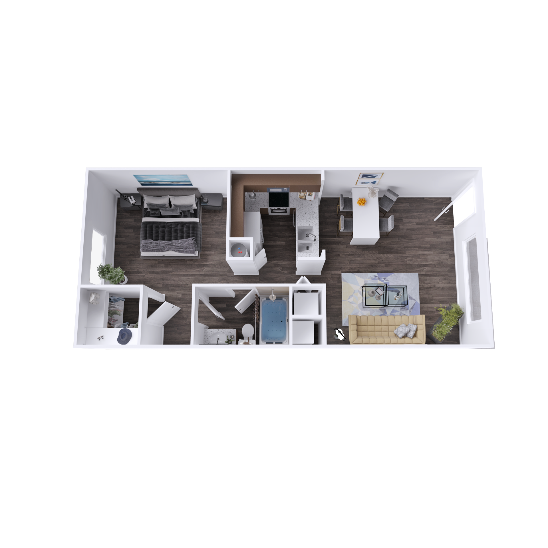 A4 Classic - 3D Plan